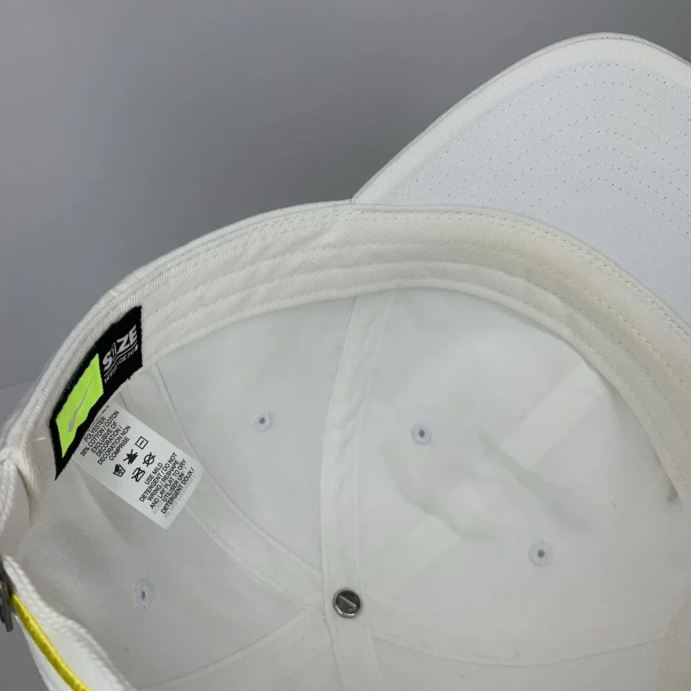 Nike white yellow